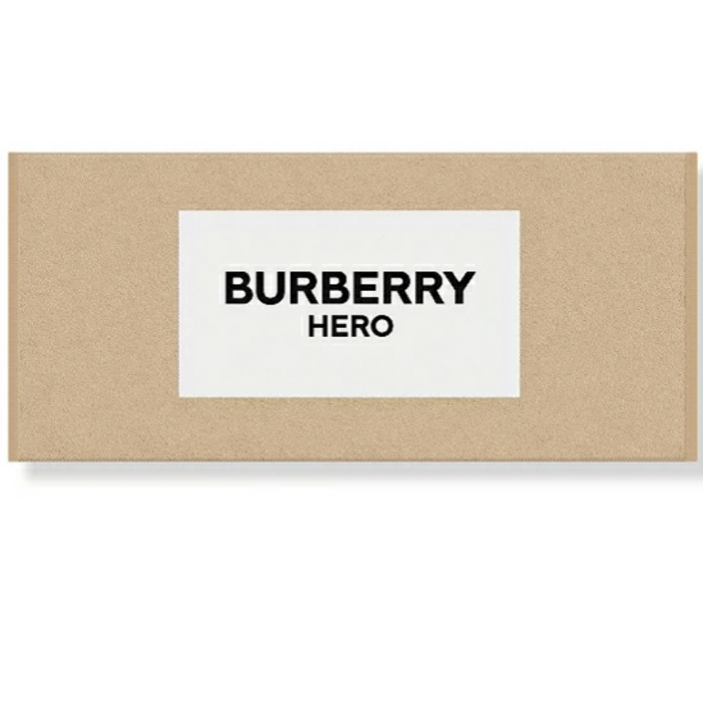 BURBERRY HERO LARGE TOWEL.